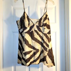 Banana Republic animal print camisole